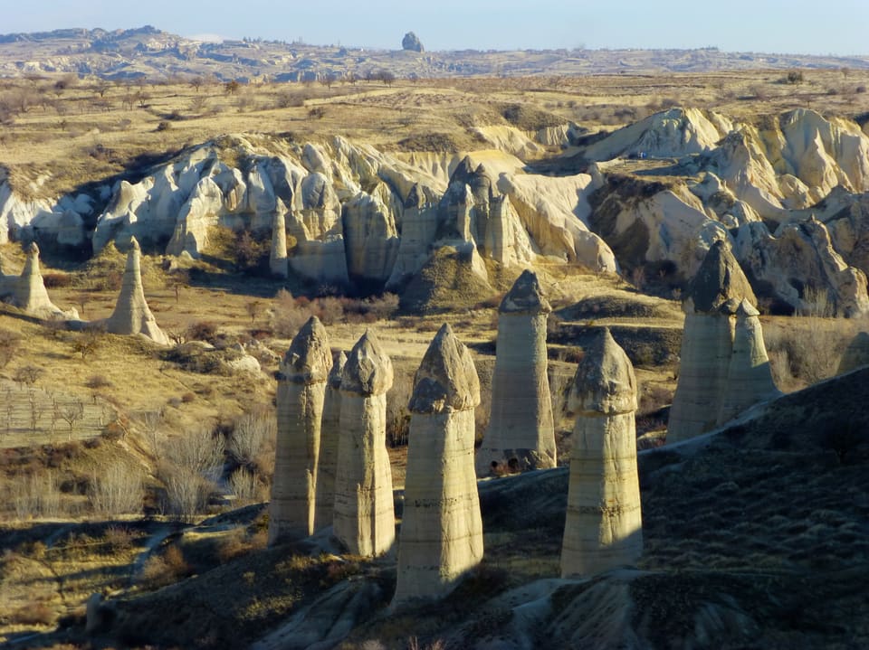 Tall fairy chimneys in Love Valley